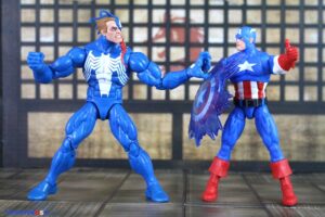 Hasbro Marvel Legends Series Gamerverse Captain America Vs. Venom Figures