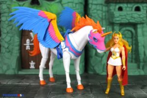 Mattel – Masters of the Universe Origins 40th Anniversary She-Ra & Swift Wind Figure 2-Pack