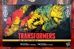 Hasbro Transformers Age of the Primes Leader Class G2 Universe Dinobot Snarl & Dinobot Slug Figures