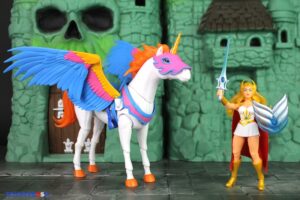 Mattel – Masters of the Universe Origins 40th Anniversary She-Ra & Swift Wind Figure 2-Pack