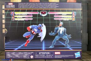 Hasbro Marvel Legends Series Gamerverse Captain America Vs. Venom Figures