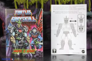 Mattel San Diego Comic-Con 2025 Exclusive Turtles Of Grayskull Skele-Shredder Figure