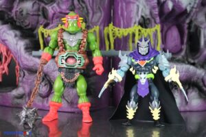 Mattel San Diego Comic-Con 2025 Exclusive Turtles Of Grayskull Skele-Shredder Figure