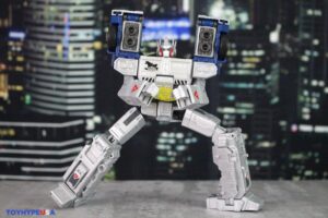 Takara-Tomy Transformers x Godzilla Synergenex Series Optimus Prime Type MSF-3 Kiryu Figure