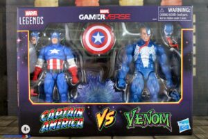 Hasbro Marvel Legends Series Gamerverse Captain America Vs. Venom Figures