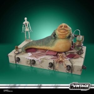 Hasbro Star Wars The Vintage Collection Jabba the Hutt Action Playset (Return of the Jedi)