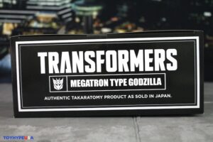 Takara-Tomy Transformers x Godzilla Synergenex Leader Class Megatron Figure