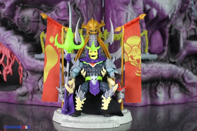 Mattel San Diego Comic-Con 2025 Exclusive Turtles Of Grayskull Skele-Shredder Figure
