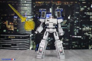 Takara-Tomy Transformers x Godzilla Synergenex Series Optimus Prime Type MSF-3 Kiryu Figure