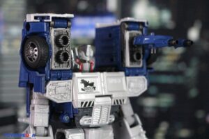 Takara-Tomy Transformers x Godzilla Synergenex Series Optimus Prime Type MSF-3 Kiryu Figure