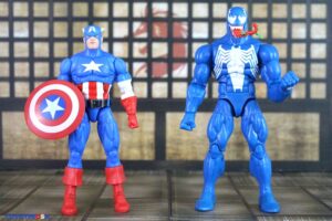 Hasbro Marvel Legends Series Gamerverse Captain America Vs. Venom Figures