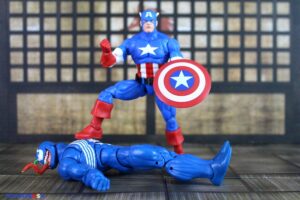 Hasbro Marvel Legends Series Gamerverse Captain America Vs. Venom Figures