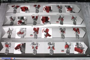 Takara-Tomy Transformers x Godzilla Synergenex Series Optimus Prime Type MSF-3 Kiryu Figure