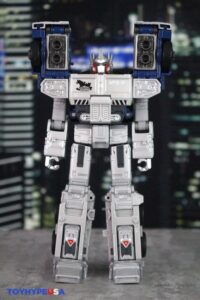 Takara-Tomy Transformers x Godzilla Synergenex Series Optimus Prime Type MSF-3 Kiryu Figure
