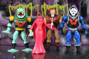 Mattel - Masters of the Universe Origins Cartoon Collection Bow, Shadow Weaver & Whiplash Figures