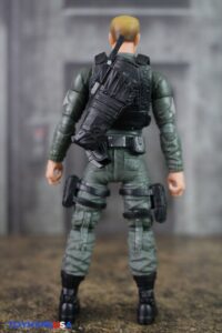 Hasbro G.I. Joe Classified Series #182 Clayton Hawk Abernathy Figure with M.M.S. (Mobile Missile System) Vehicle