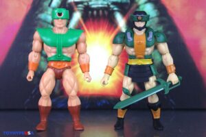 Mattel – He-Man and the Masters of the Universe Origins 200X Cartoon Collection He-Man, Beast Man, Stratos & Tri-Klops Figures