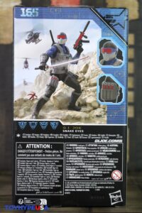 Hasbro G.I. Joe Classified Series #165 Snake Eyes Figure