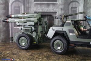 Hasbro G.I. Joe Classified Series #182 Clayton Hawk Abernathy Figure with M.M.S. (Mobile Missile System) Vehicle