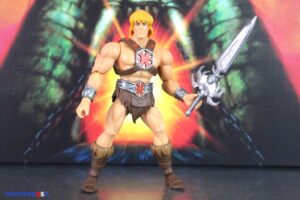 Mattel – He-Man and the Masters of the Universe Origins 200X Cartoon Collection He-Man, Beast Man, Stratos & Tri-Klops Figures