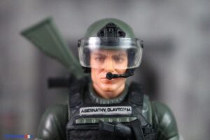 Hasbro G.I. Joe Classified Series #182 Clayton Hawk Abernathy Figure with M.M.S. (Mobile Missile System) Vehicle