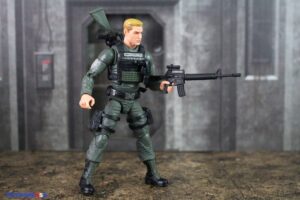 Hasbro G.I. Joe Classified Series #182 Clayton Hawk Abernathy Figure with M.M.S. (Mobile Missile System) Vehicle