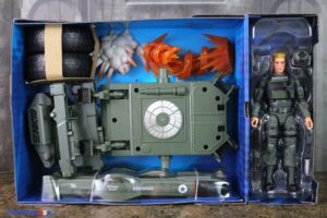 Hasbro G.I. Joe Classified Series #182 Clayton Hawk Abernathy Figure with M.M.S. (Mobile Missile System) Vehicle