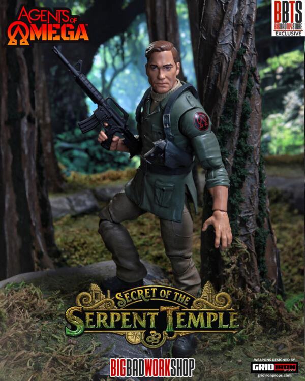 BigBadWorkShop - Agents of Omega: Secret of the Serpent Temple 1/12 ...