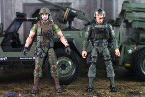 Hasbro G.I. Joe Classified Series #182 Clayton Hawk Abernathy Figure with M.M.S. (Mobile Missile System) Vehicle