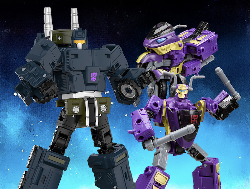 Hasbro Transformers Age of the Primes Armada Sideways & Commander Onslaught Figures