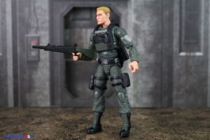 Hasbro G.I. Joe Classified Series #182 Clayton Hawk Abernathy Figure with M.M.S. (Mobile Missile System) Vehicle