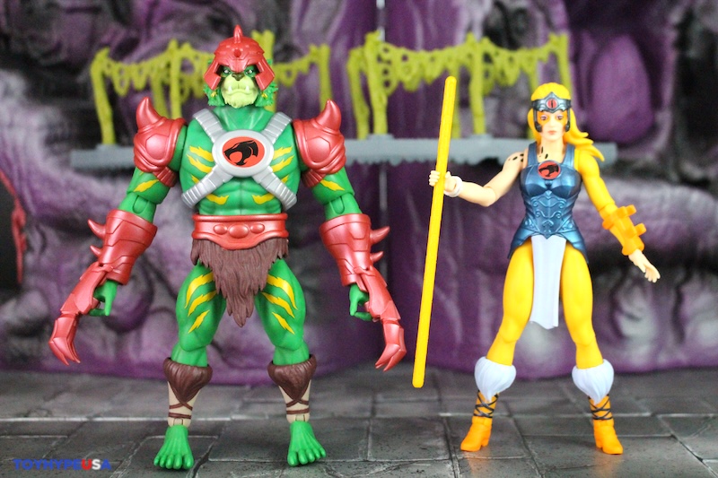 Mattel – Masters of the Universe X ThunderCats Battle Cat-Man & Cheetara Figures