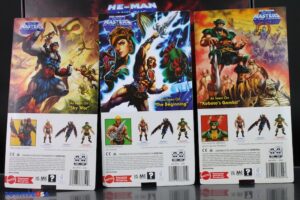 Mattel – He-Man and the Masters of the Universe Origins 200X Cartoon Collection He-Man, Beast Man, Stratos & Tri-Klops Figures