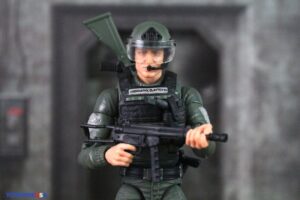 Hasbro G.I. Joe Classified Series #182 Clayton Hawk Abernathy Figure with M.M.S. (Mobile Missile System) Vehicle