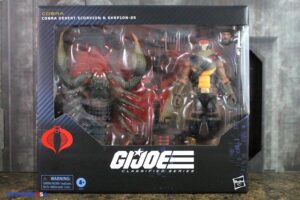 Hasbro G.I. Joe Classified Series #180 Cobra Desert Scorpion & SKRP10N-25 Figure Set