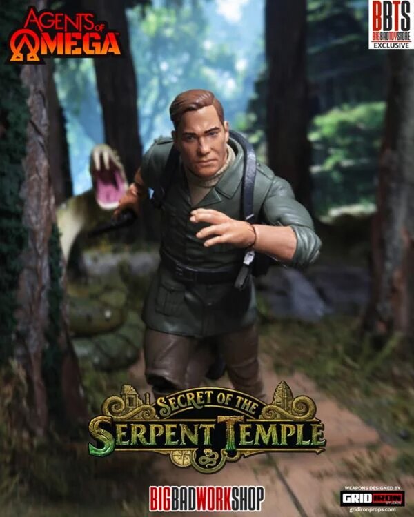BigBadWorkShop - Agents of Omega: Secret of the Serpent Temple 1/12 ...