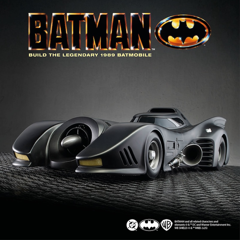 Fanhome Launches Build-Up Subscription for the Batmobile from Batman 1989