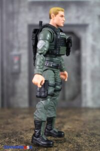 Hasbro G.I. Joe Classified Series #182 Clayton Hawk Abernathy Figure with M.M.S. (Mobile Missile System) Vehicle