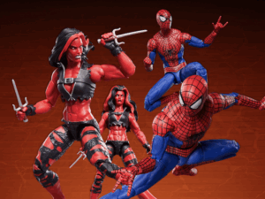 Hasbro Marvel Legends Red She-Hulk, No Way Home Amazing Spider-Man Action Figures
