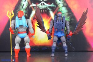 Mattel – He-Man and the Masters of the Universe Origins 200X Cartoon Collection He-Man, Beast Man, Stratos & Tri-Klops Figures