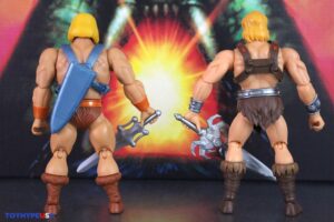Mattel – He-Man and the Masters of the Universe Origins 200X Cartoon Collection He-Man, Beast Man, Stratos & Tri-Klops Figures