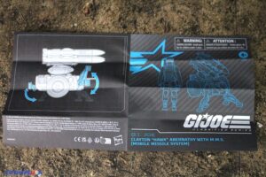 Hasbro G.I. Joe Classified Series #182 Clayton Hawk Abernathy Figure with M.M.S. (Mobile Missile System) Vehicle