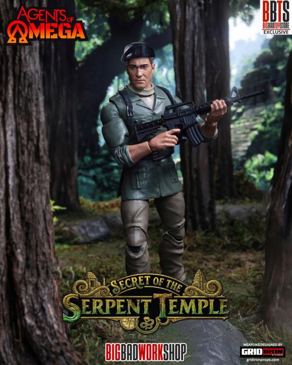 BigBadWorkShop - Agents of Omega: Secret of the Serpent Temple 1/12 ...