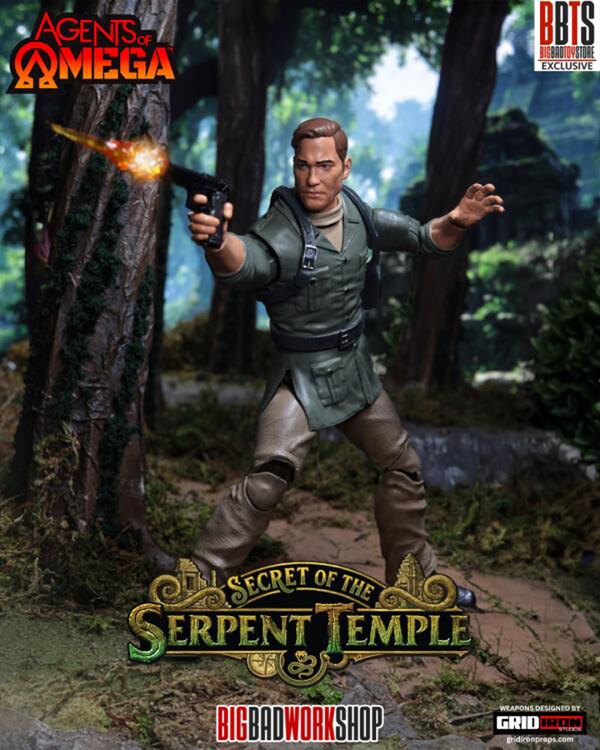 BigBadWorkShop - Agents of Omega: Secret of the Serpent Temple 1/12 ...