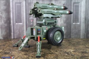 Hasbro G.I. Joe Classified Series #182 Clayton Hawk Abernathy Figure with M.M.S. (Mobile Missile System) Vehicle