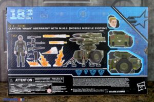 Hasbro G.I. Joe Classified Series #182 Clayton Hawk Abernathy Figure with M.M.S. (Mobile Missile System) Vehicle