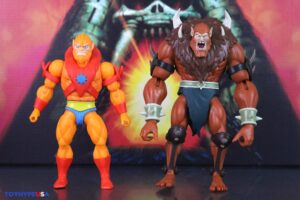 Mattel – He-Man and the Masters of the Universe Origins 200X Cartoon Collection He-Man, Beast Man, Stratos & Tri-Klops Figures