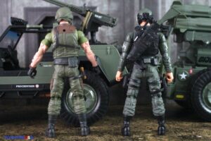 Hasbro G.I. Joe Classified Series #182 Clayton Hawk Abernathy Figure with M.M.S. (Mobile Missile System) Vehicle