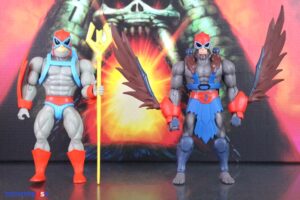 Mattel – He-Man and the Masters of the Universe Origins 200X Cartoon Collection He-Man, Beast Man, Stratos & Tri-Klops Figures