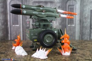 Hasbro G.I. Joe Classified Series #182 Clayton Hawk Abernathy Figure with M.M.S. (Mobile Missile System) Vehicle